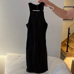 Mason Black Backless Dress